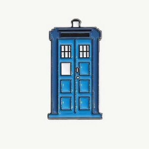 Dr Who Tardis Enamel Lapel Pin For Backpack Shoes Clothes.